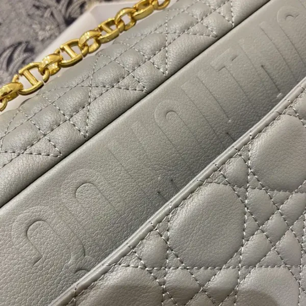 Dior Caro Bag Grey - Image 5