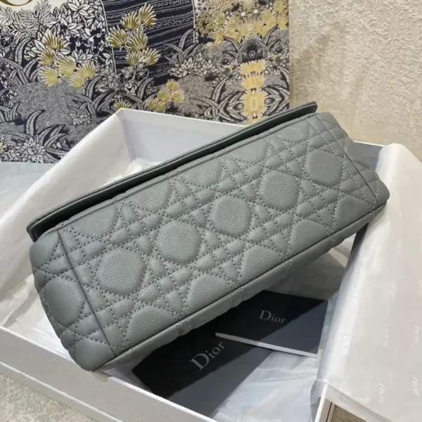 Dior Caro Bag Grey - Image 6
