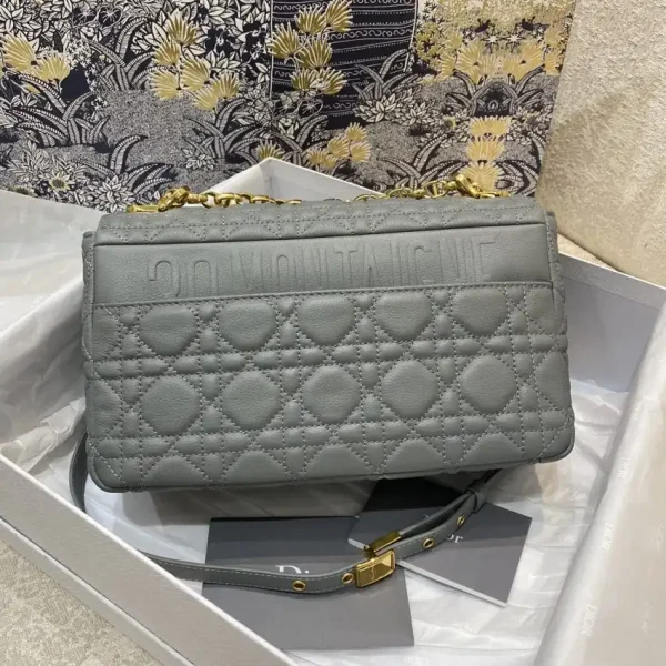 Dior Caro Bag Grey - Image 8