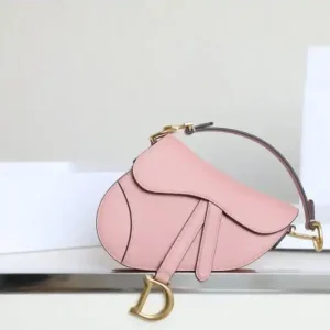 Dior Saddle Bag Small Pink