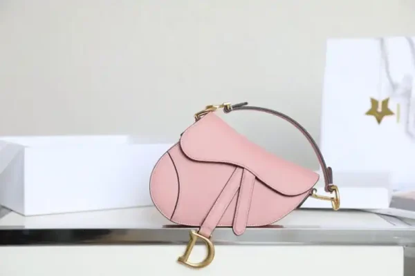 Dior Saddle Bag Small Pink