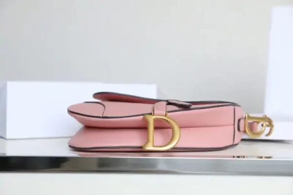 Dior Saddle Bag Pink - Image 3
