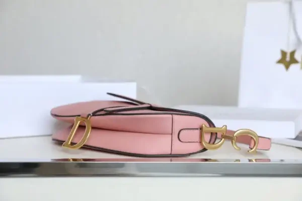 Dior Saddle Bag Pink - Image 5