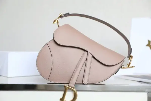 Dior Saddle Bag Nude - Image 9