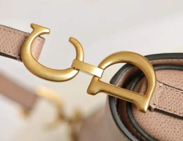 Dior Saddle Bag Small Nude - Image 7