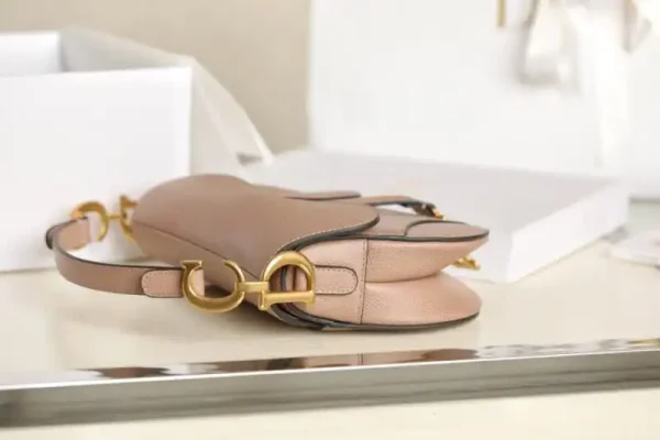 Dior Saddle Bag Small Nude - Image 9