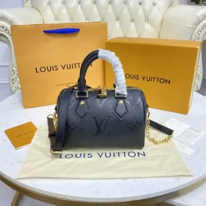 Louis Vuitton Speedy Bandouliere 20 Full Black