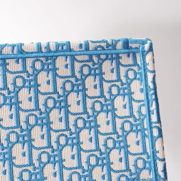 Dior Tote Book CD Light Blue - Image 3
