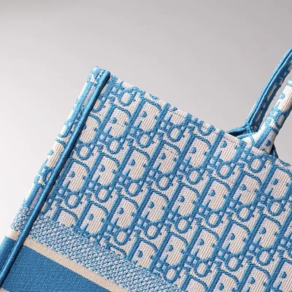 Dior Tote Book CD Light Blue - Image 5