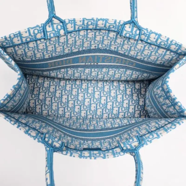 Dior Tote Book CD Light Blue - Image 7