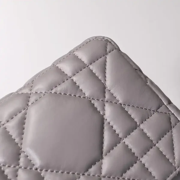 Dior Caro Bag Diamond Grey - Image 6