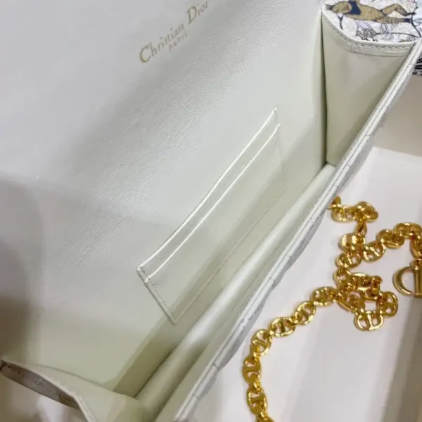 Dior Miss Caro Pouch White - Image 5
