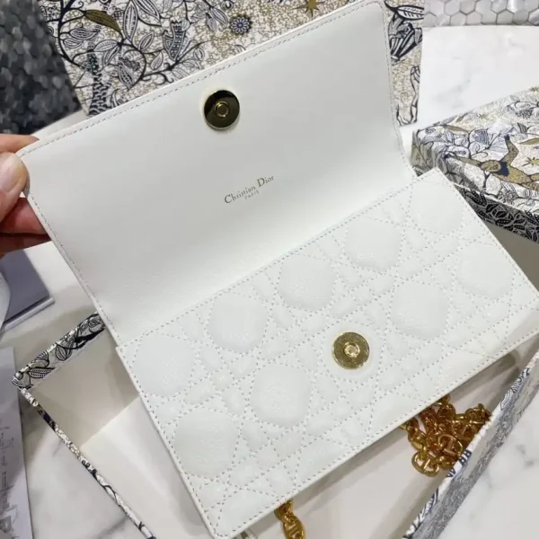 Dior Miss Caro Pouch White - Image 8