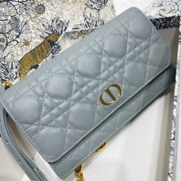Dior Miss Caro Pouch Sky Blue - Image 2