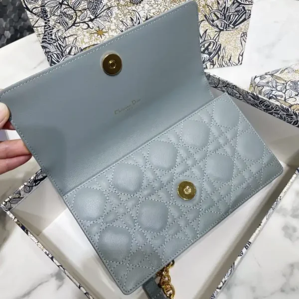 Dior Miss Caro Pouch Sky Blue - Image 7
