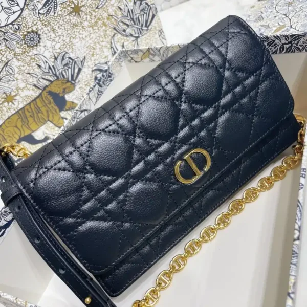 Dior Miss Caro Pouch Black - Image 4