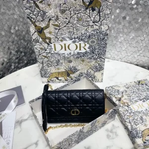 Dior Miss Caro Pouch Black