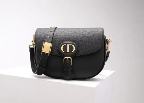 Dior Bobby Black Grained