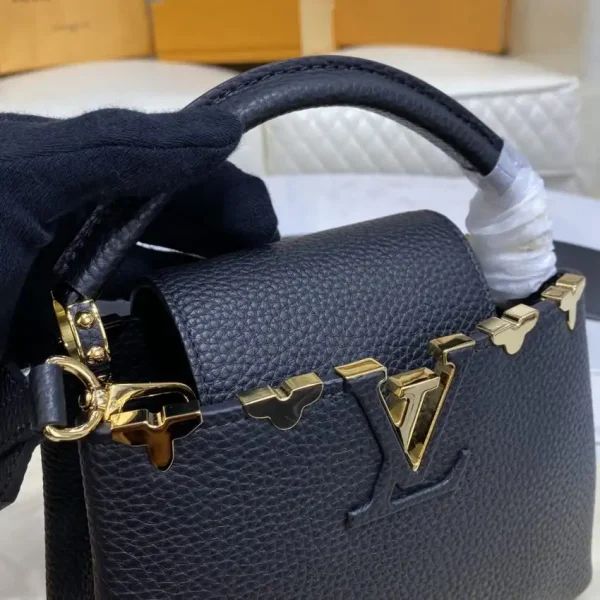 Loius Vuitton Capucines Small Black - Image 3