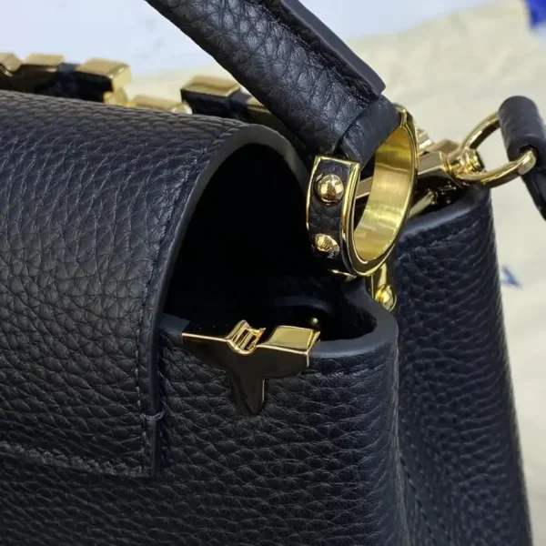 Loius Vuitton Capucines Small Black - Image 8