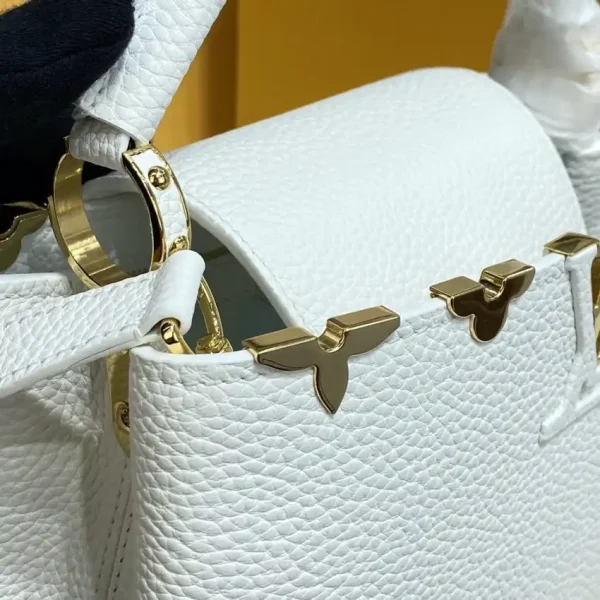 Loius Vuitton Capucines White - Image 4