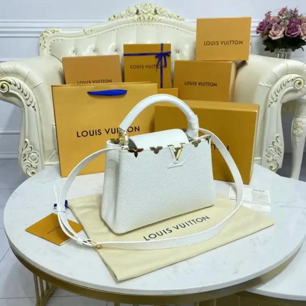 Loius Vuitton Capucines White - Image 6