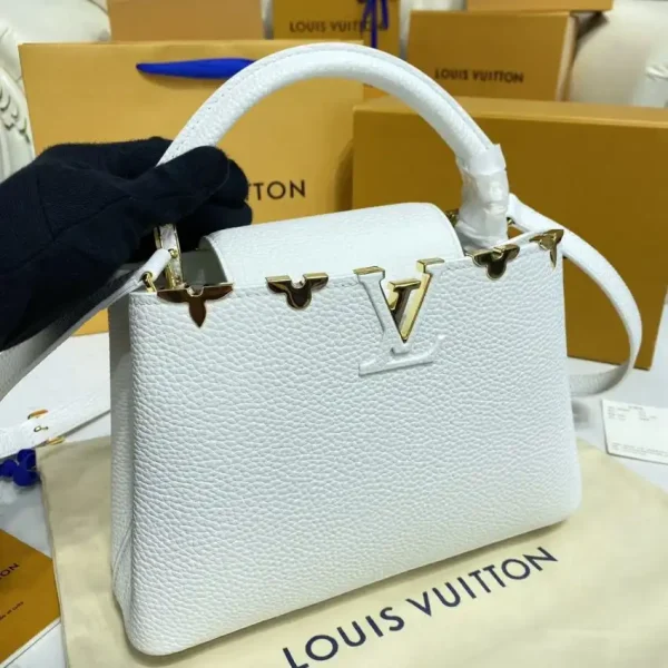 Loius Vuitton Capucines White - Image 9