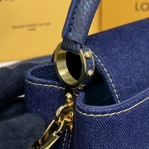 Loius Vuitton Capucines Denim - Image 4