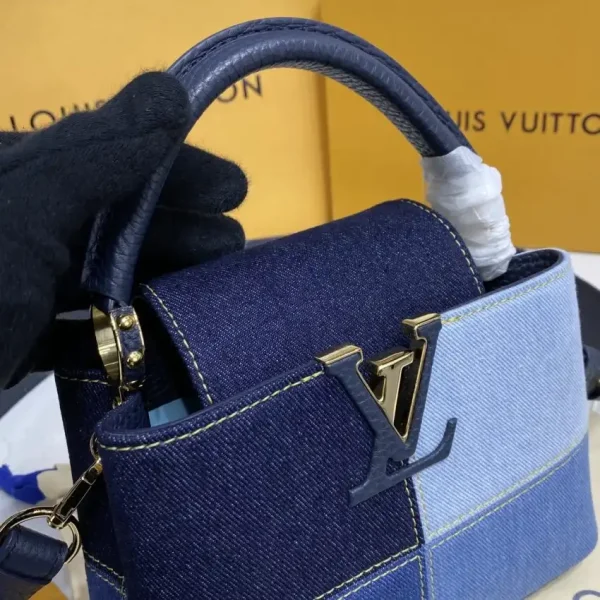 Loius Vuitton Capucines Denim - Image 5