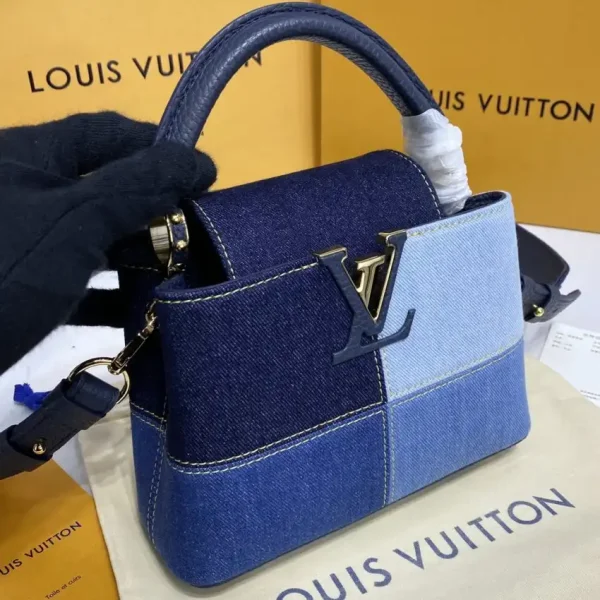 Loius Vuitton Capucines Denim - Image 2