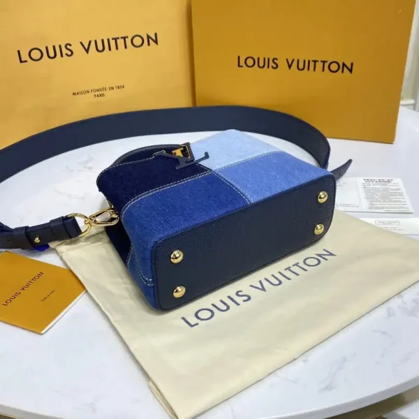 Loius Vuitton Capucines Denim - Image 6