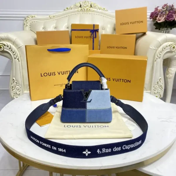 Loius Vuitton Capucines Denim