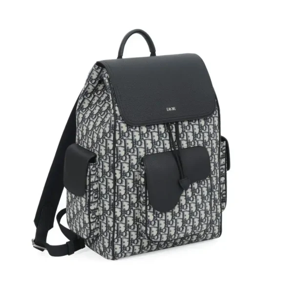 Dior Saddle Backpack Beige - Image 3