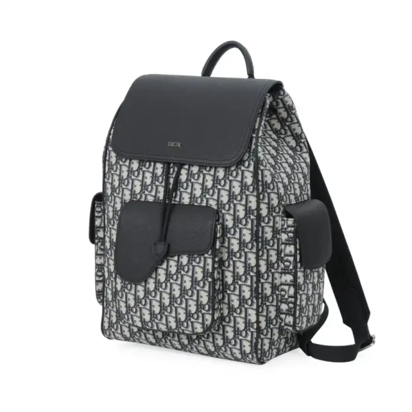 Dior Saddle Backpack Beige - Image 2