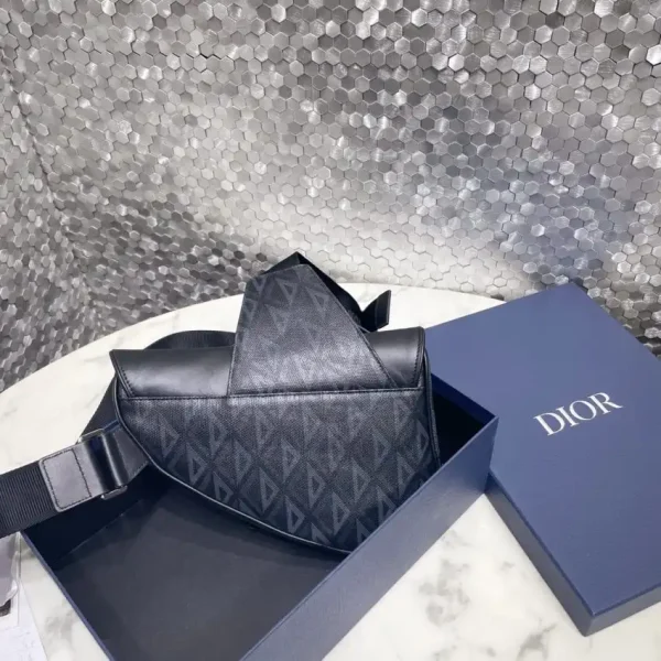 Dior Saddle Bag Blue - Image 5