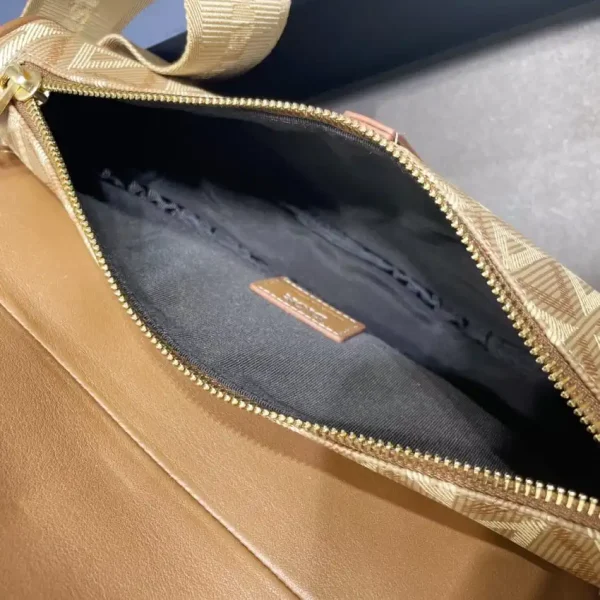 Dior Saddle Bag Brown Triangle - Image 8