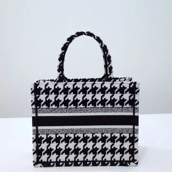 Dior Tote Book Houndstooth - Image 8