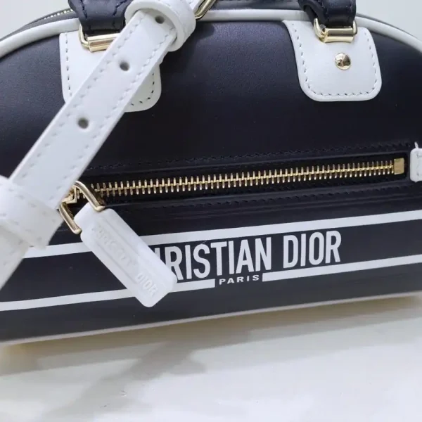 Dior Vibe Zip Bowling Bag Black - Image 5
