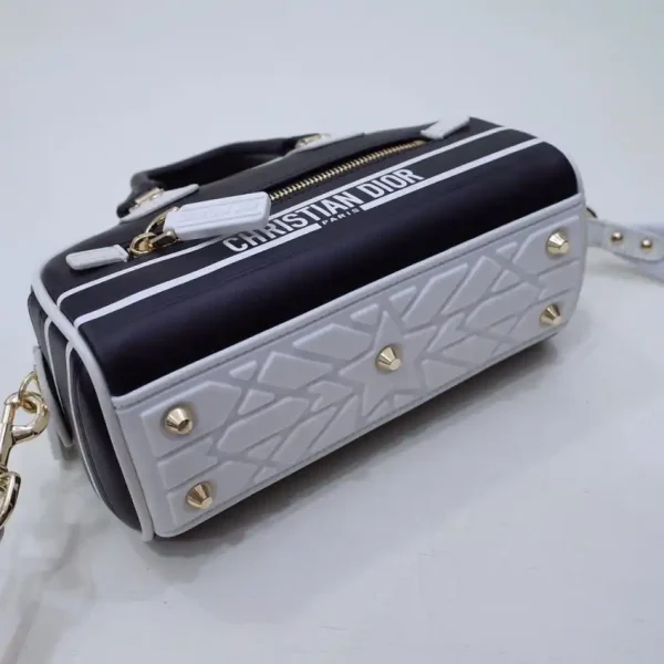 Dior Vibe Zip Bowling Bag Black - Image 3