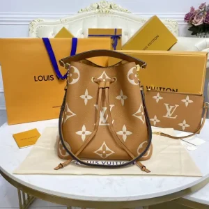 Louis Vuitton Noe  Bucket Brown MM