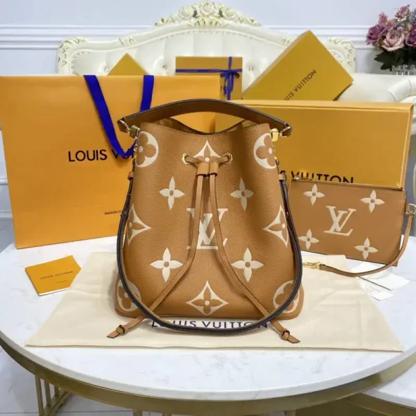 Louis Vuitton Noe  Bucket Brown MM