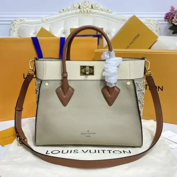 Louis Vuitton On My Side Beige