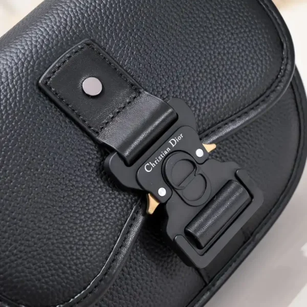 Dior Mini Gallop Bag with Strap Black - Image 7