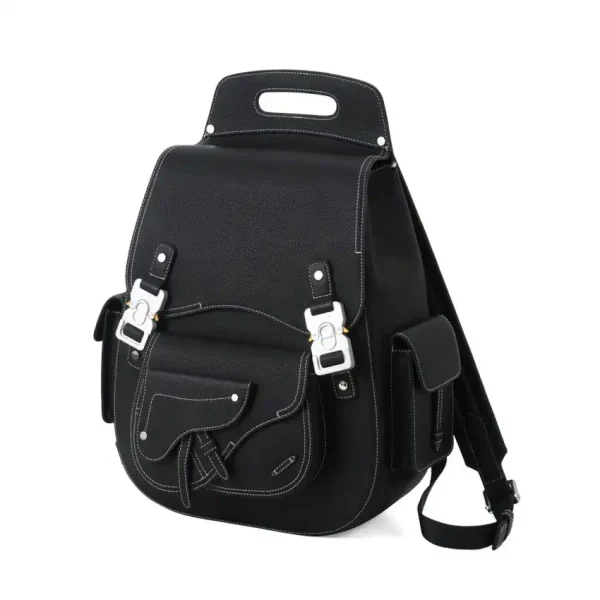 Dior Maxi Gallop Backpack Black - Image 7