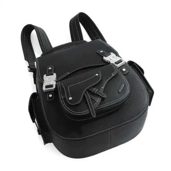 Dior Maxi Gallop Backpack Black - Image 4