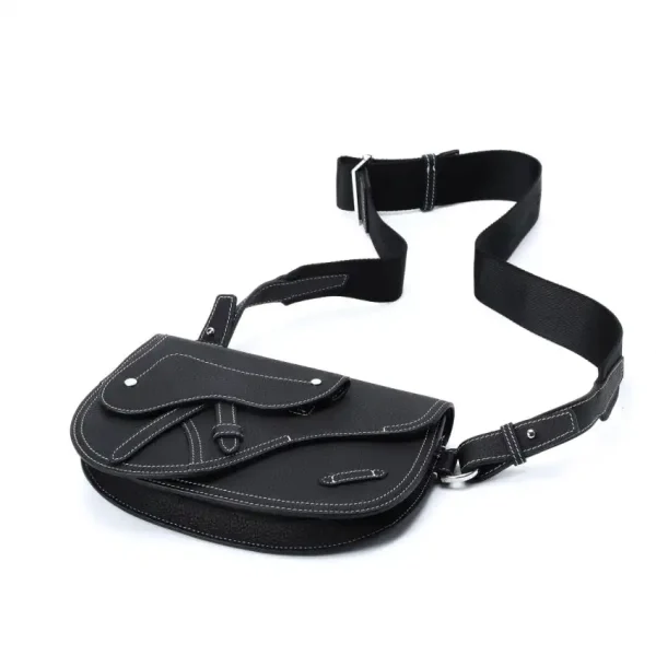 Dior Saddle  Shoulder Bag Black - Image 6