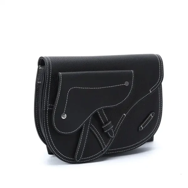 Dior Saddle  Shoulder Bag Black - Image 7