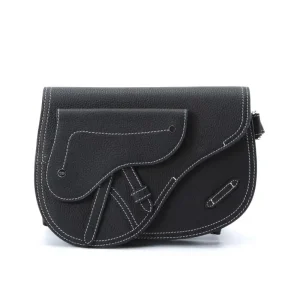 Dior Saddle  Shoulder Bag Black