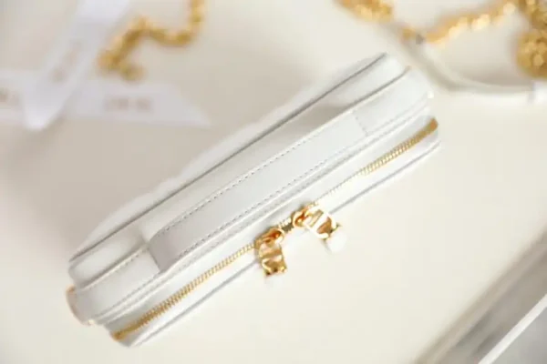 Dior Caro Box Bag White - Image 6