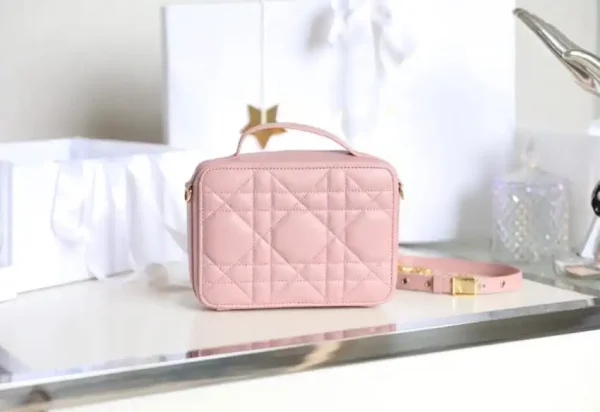 Dior Caro Box Bag Pink - Image 2